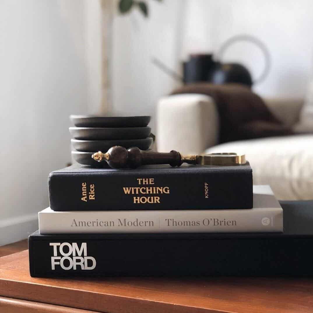 How to Arrange Stacked Coffee Table Books Beautifully 