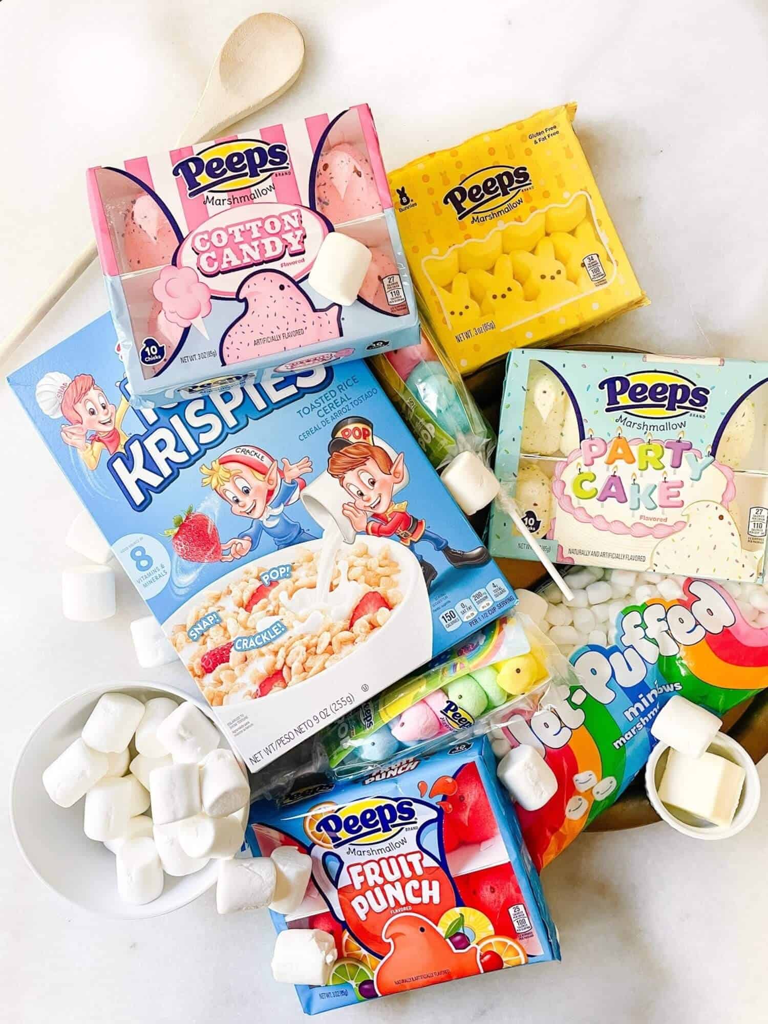 Peeps Rice Krispie Treats Ingredients