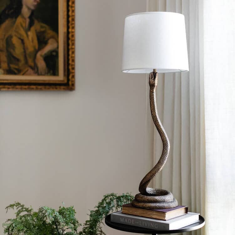 Snake lamp