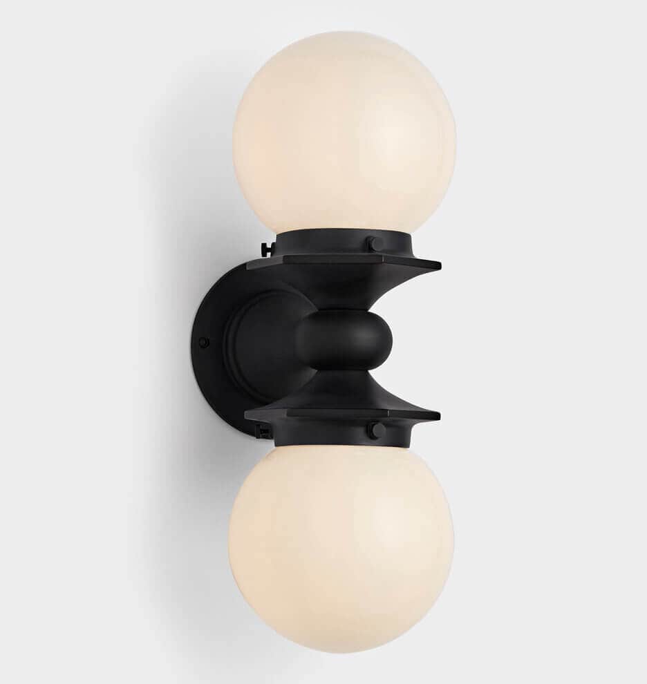 Back double sconce.