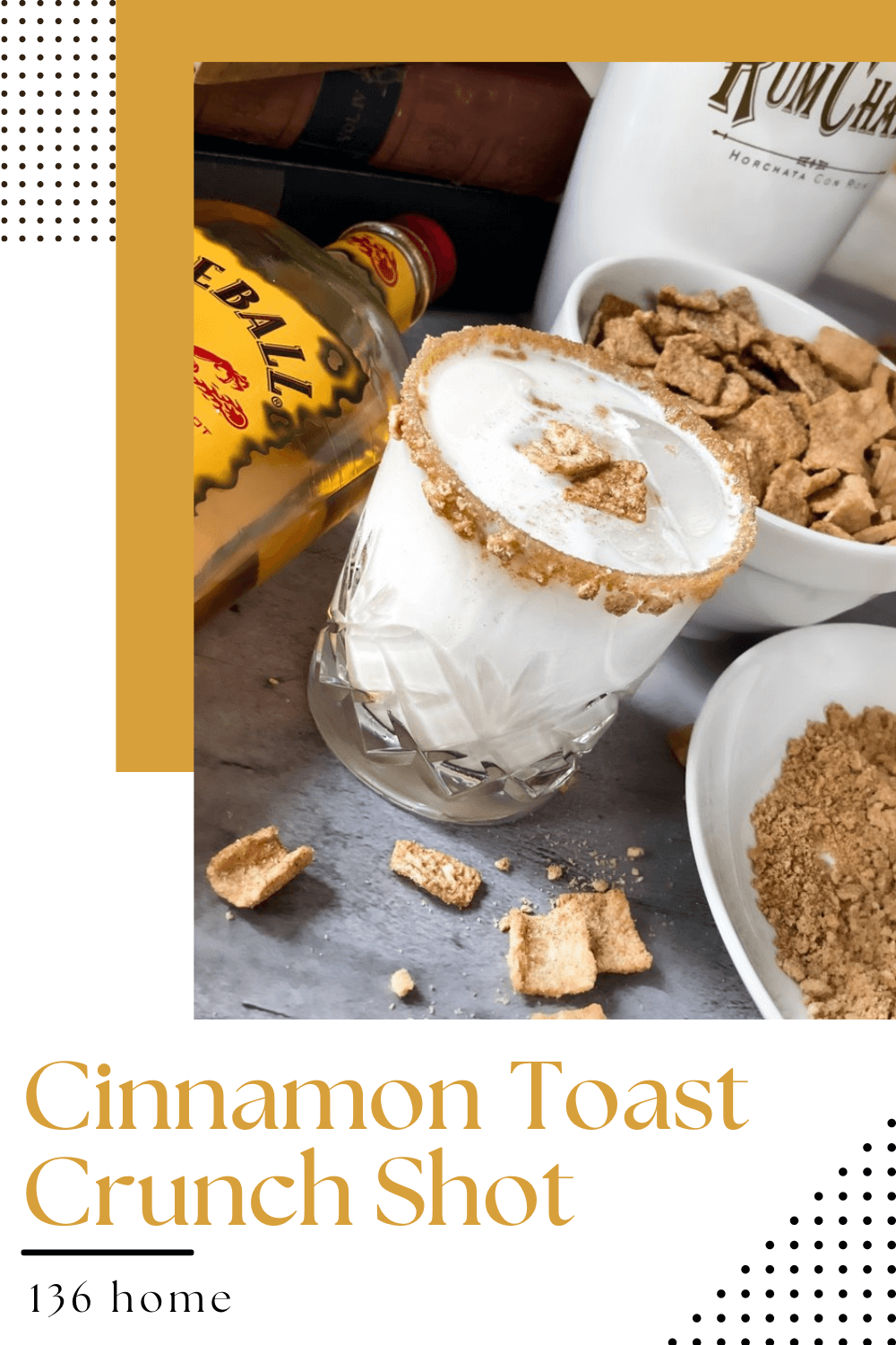 Cinnamon Toast Crunch Shot Alcoholic Cocktails Recipe 1