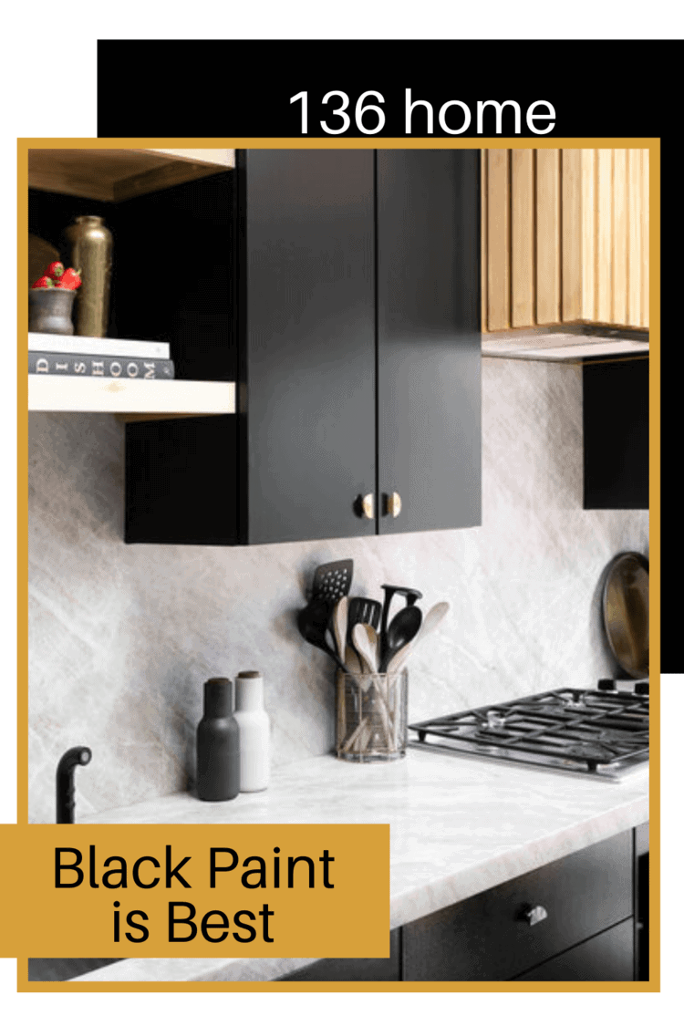 Modern Home Decor Black Paint Blog Post