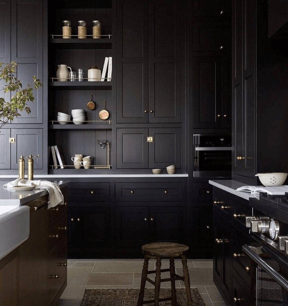 Kitchen - Interior design where to put knobs and handles on kitchen cabinets