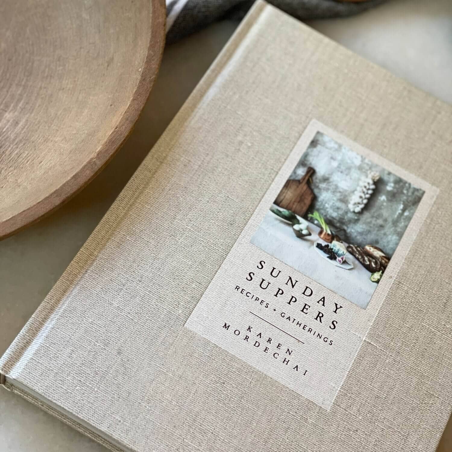 Book titled \"Sunday Suppers.\"