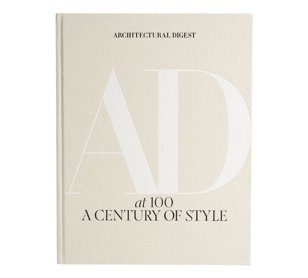 Book titled \"AD at 100 A Century of Style.\"