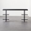 Click for more info about Stairway Modular Desk with Shelves Black | CB2