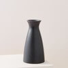 Click for more info about Pure Black Ceramic Vase, Small Raindrop