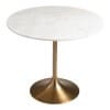Marble Top Tulip Dining Table.