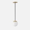 Click for more info about Luna Cord Pendant with 6" Opal Shade