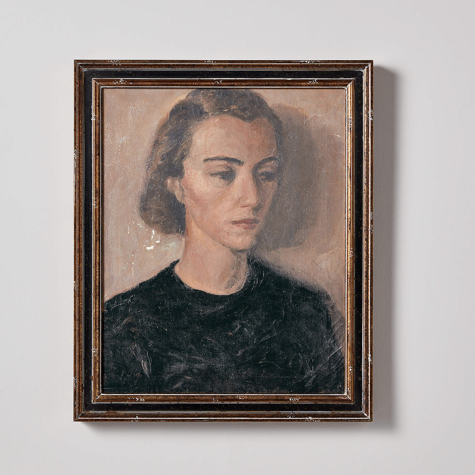 A oil painting portrait