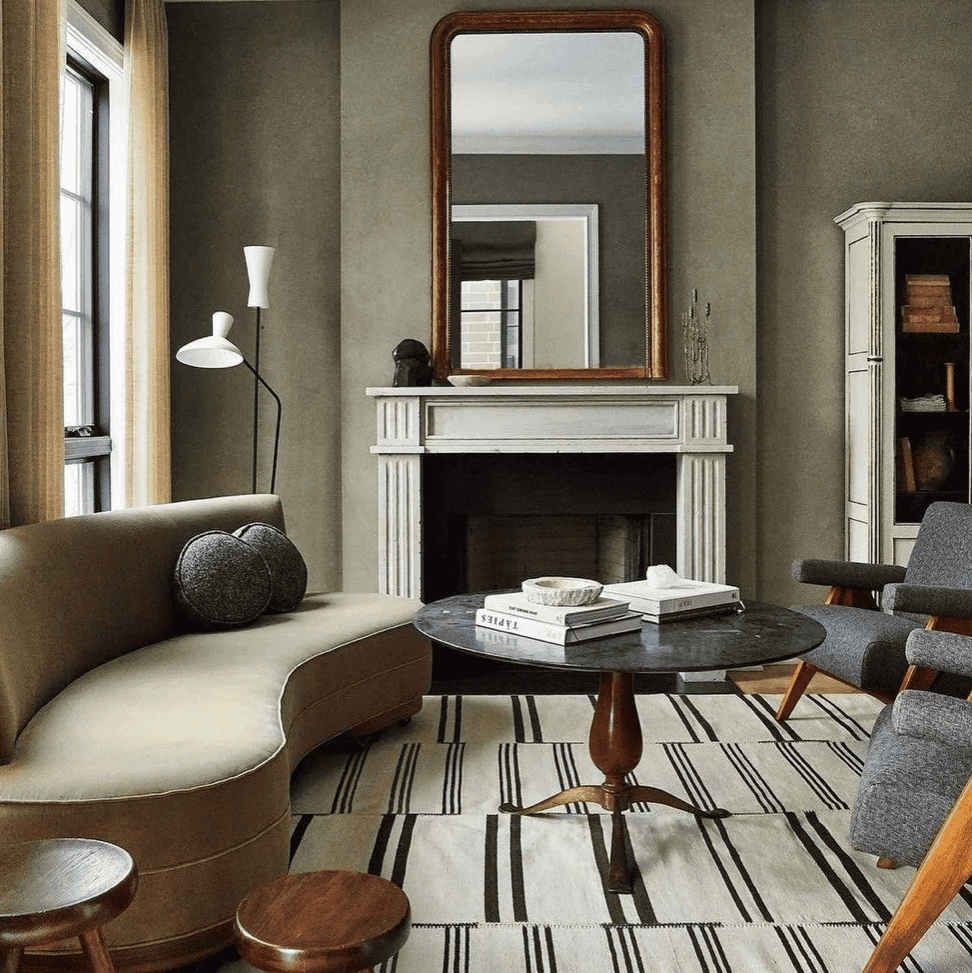 Living room look for less Geometric