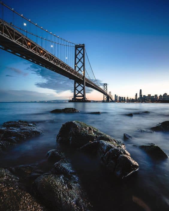 View from Treasure Island San Francisco