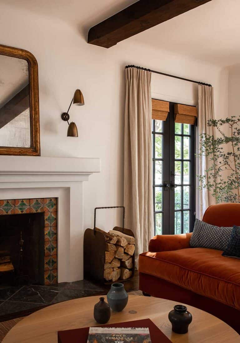 How to Decorate a Living Room with a Fireplace | 136 home