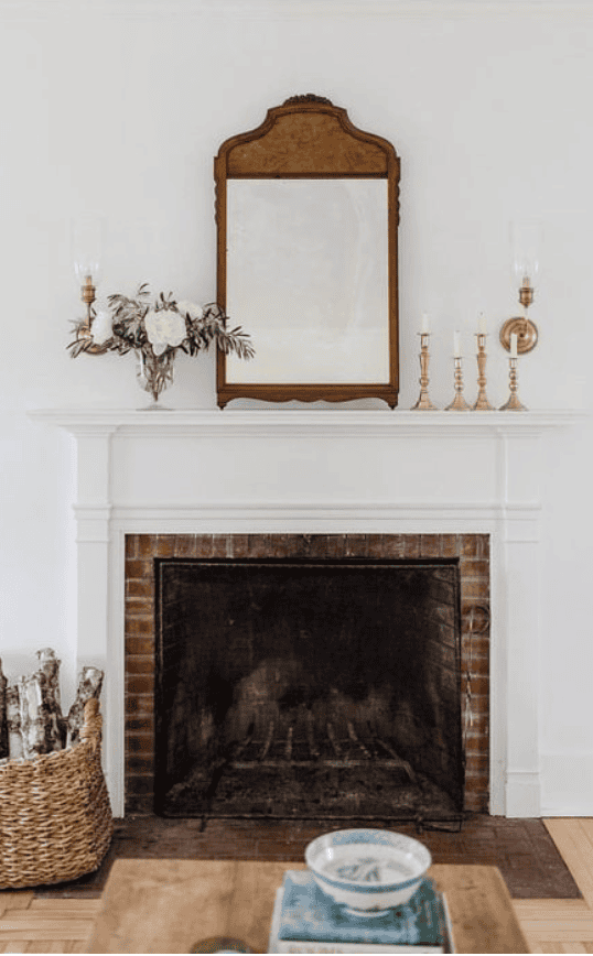 how to decorate a living room with a fireplace