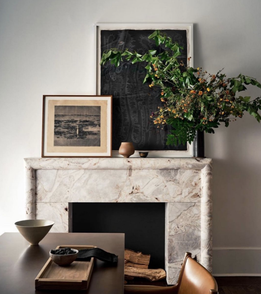 how to decorate a living room with a fireplace