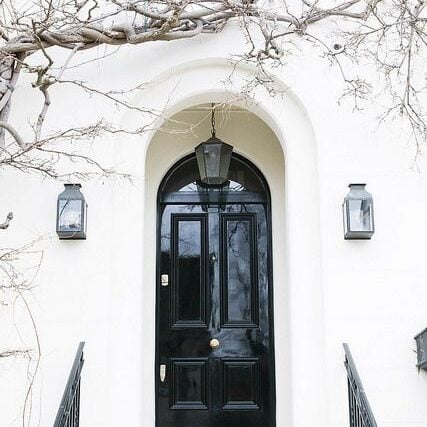 DIY Front Door Replacement Glossy Door