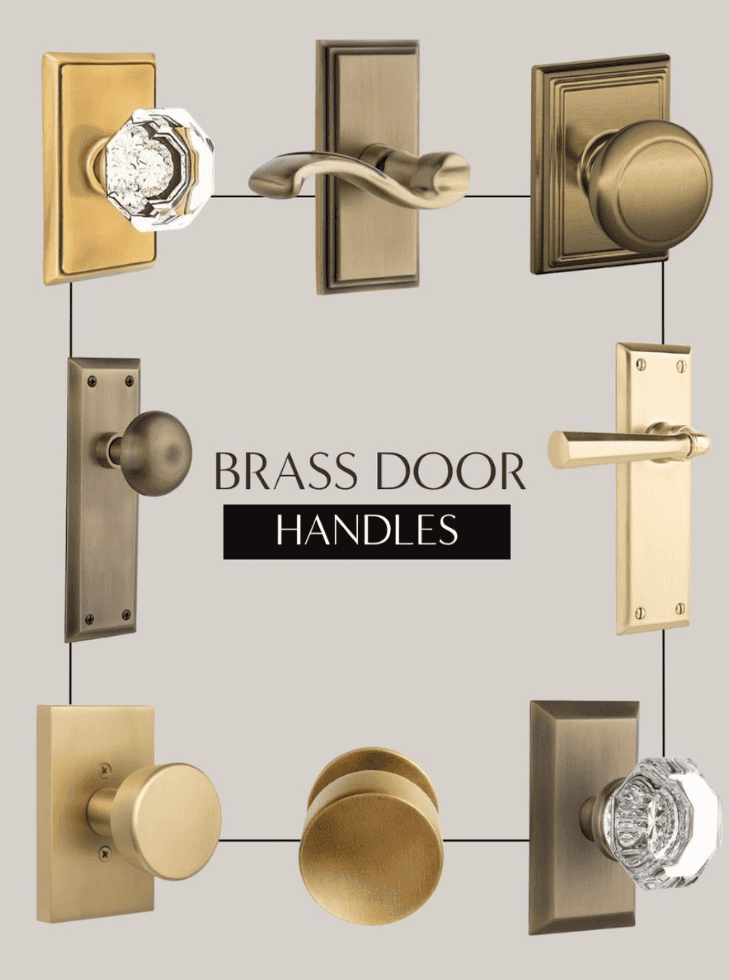 Brass Door Handles