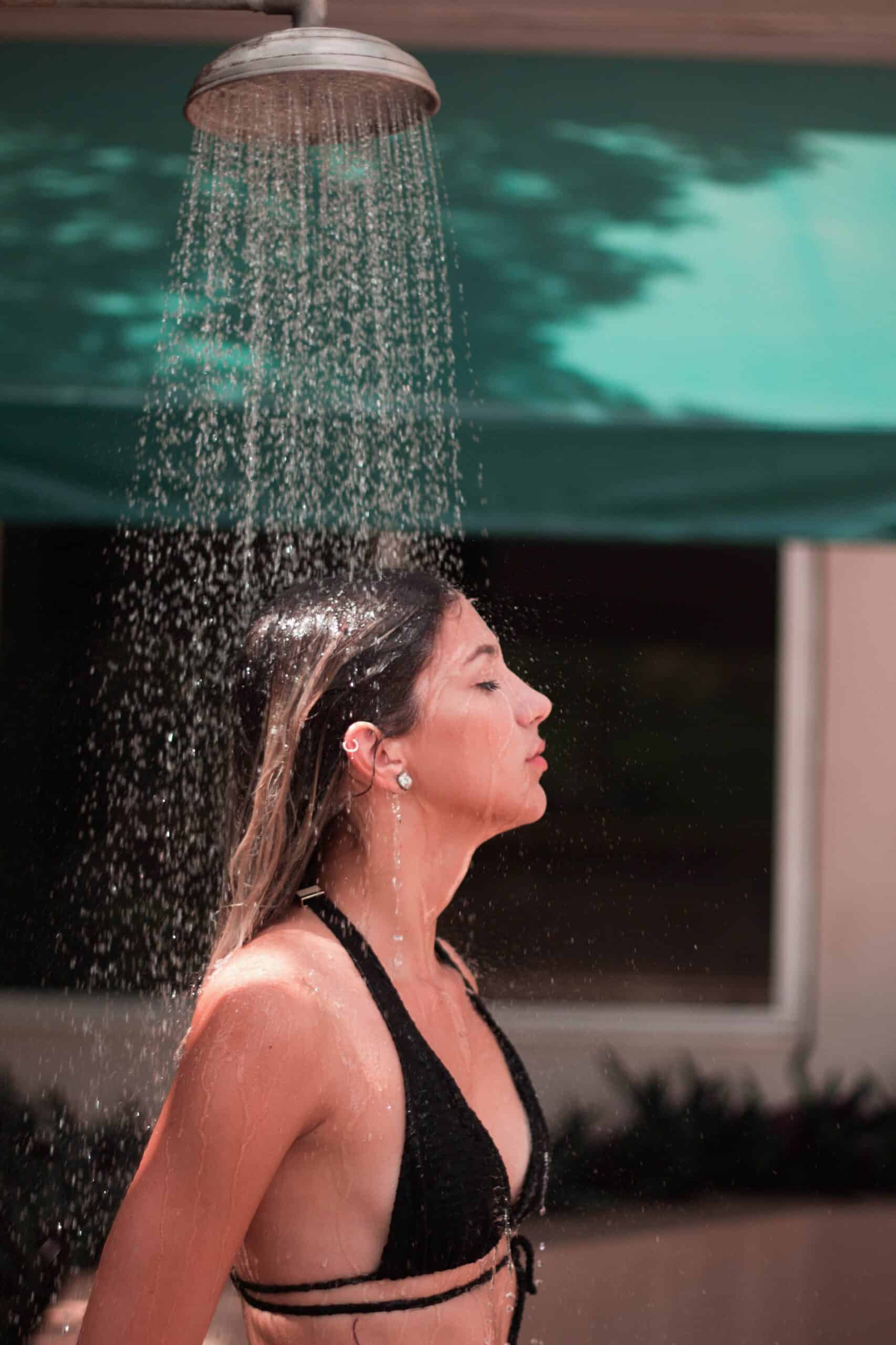 outdoor shower