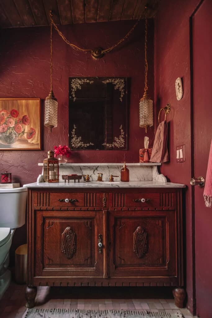 Purple Bathroom 16