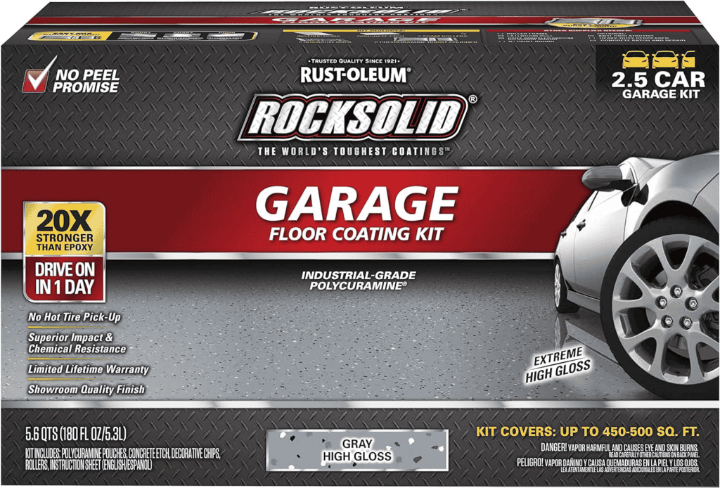 epoxy garage floor cost diy