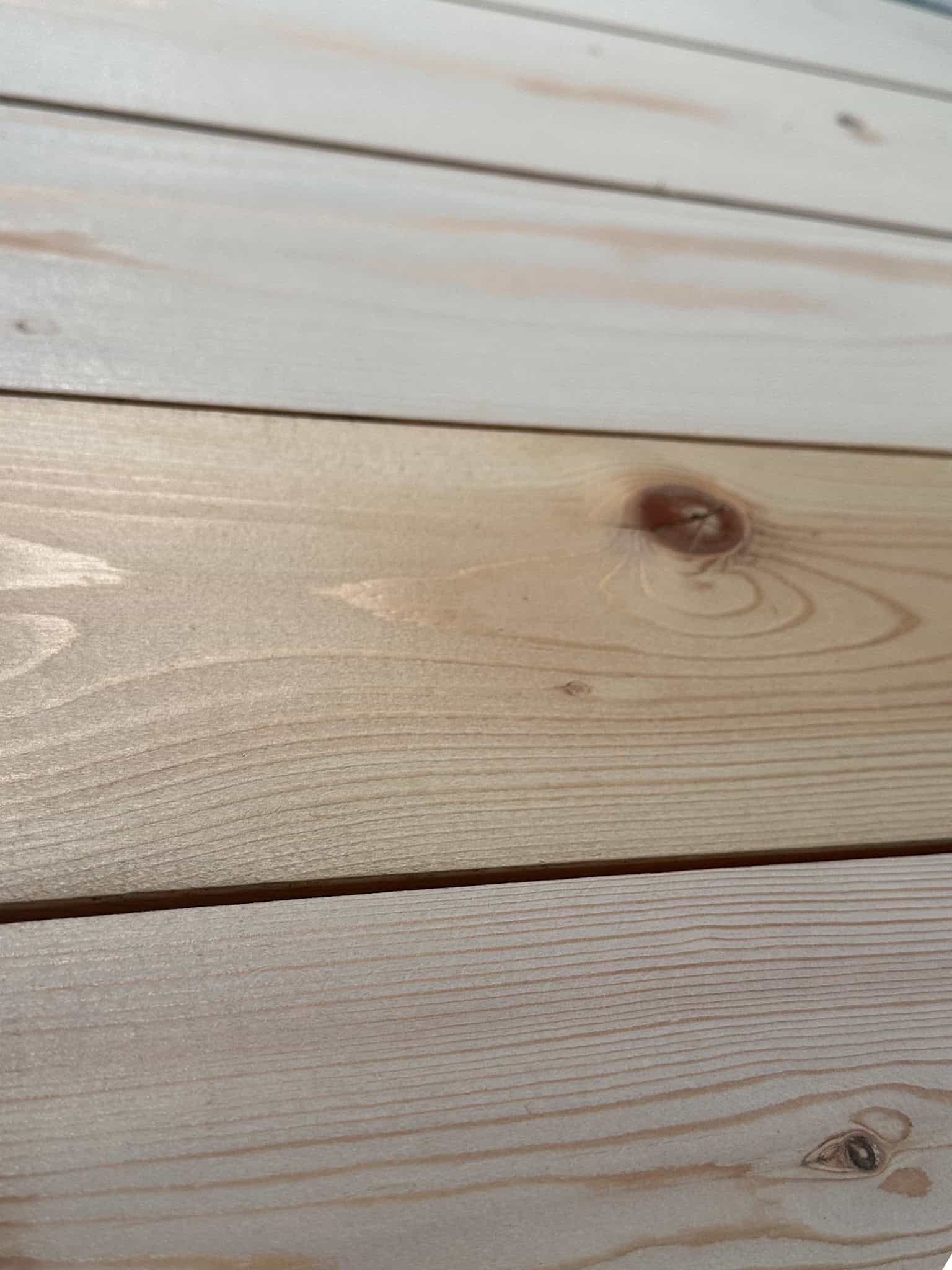 Pine hardwood floors with one coat of old masters armor